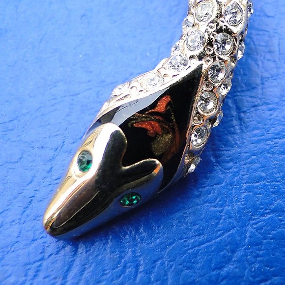 BROOCHES PINS FOUR SNAKE Fine - Picture 9 of 16